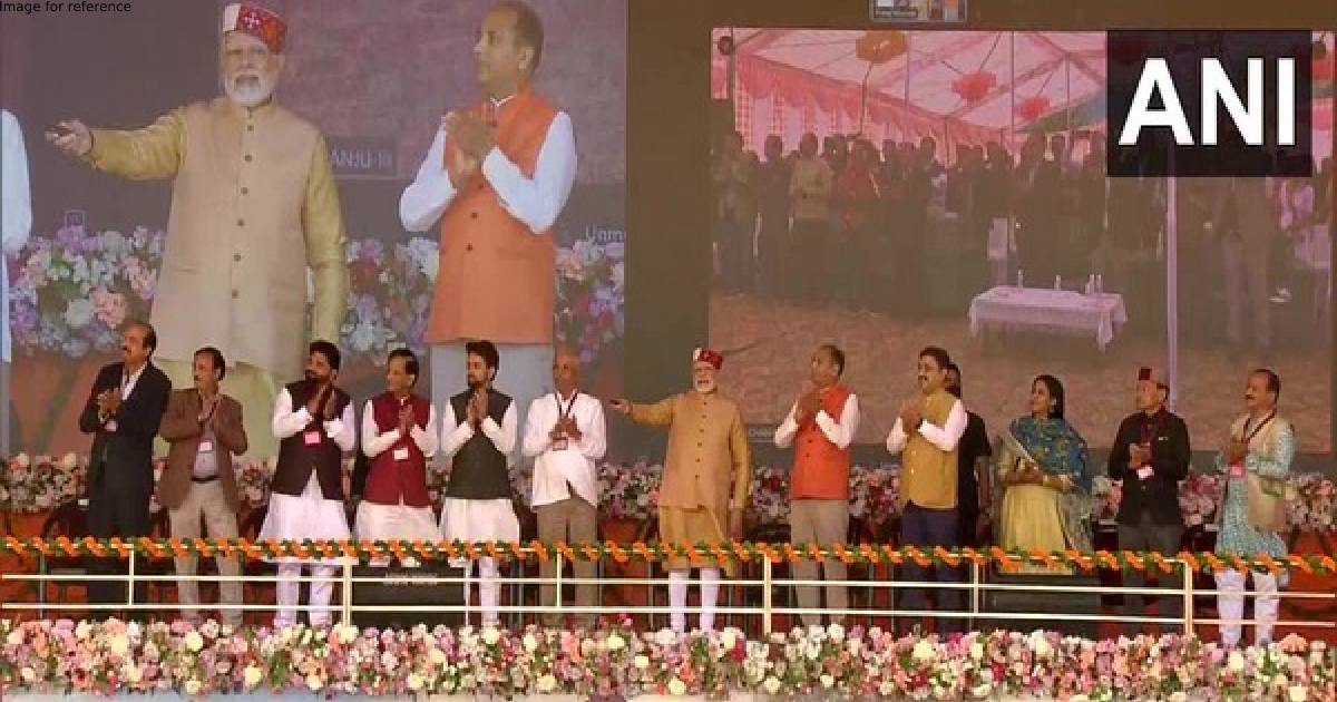 PM Modi lays foundation stone of 2 hydropower projects in Himachal's Chamba